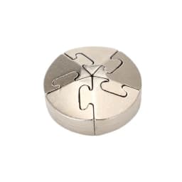 Difficult Metal Brain Teaser Puzzles for Adults Kids Magic Baffling IQ Logic Test Disentanglement Game Fun Challenge