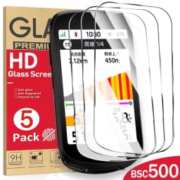 1-5PCS Ultra HD Tempered Glass for IGPSPORT BSC500 Cycle Computer Screen Protector Cover Anti-scratch Protective Film for BSC500