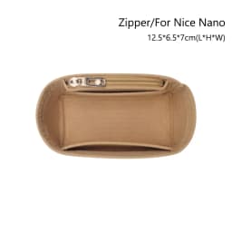 Durable Felt Handbag Insert Bag Bag Support Organization Purse Liner Portable Storage Bag Organiser for For LV Nice Nano/Mini/BB