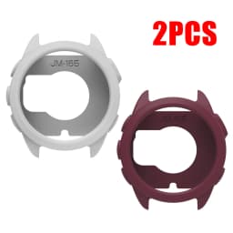 1-2pcsNew For Garmin Forerunner 165 Silicone Protective Case Watch Shell Protector Soft and Durable Watch Decoration Accessories