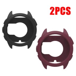 1-2pcsNew For Garmin Forerunner 165 Silicone Protective Case Watch Shell Protector Soft and Durable Watch Decoration Accessories