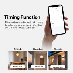 SONOFF T6 120 1/2/3 Gang Black TX Gen2 Matter Smart Touch Wall Switch Detach Relay Mode Night Switch Works with Alexa Apple Home