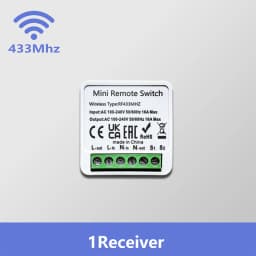 16A Relay Receiver Smart Switch Mini DIY Wireless Remote Control Light Switches RF 433MHz Automation Module for Home Led Lamp