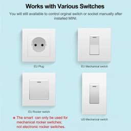 16A Relay Receiver Smart Switch Mini DIY Wireless Remote Control Light Switches RF 433MHz Automation Module for Home Led Lamp