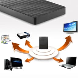 For Seagate Expansion HDD Drive Disk 1TB 2TB USB3.0 External HDD 2.5" Portable External Hard Disk