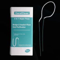 50Pcs Dental Floss Toothpick Water Expanded Orthodontic Flosser Multifunctional Cleaning Wire Line for Implants Braces