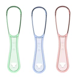 1/2/3/4Pcs Tongue Scraper Reusable Tongue Cleaning Tool Food Grade Plastic Mouth Scraper Washable Oral Hygiene Care Appliances