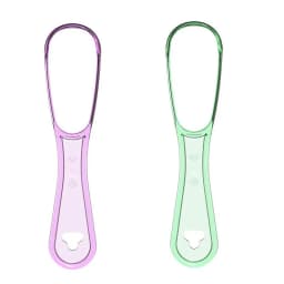 1/2/3/4Pcs Tongue Scraper Reusable Tongue Cleaning Tool Food Grade Plastic Mouth Scraper Washable Oral Hygiene Care Appliances