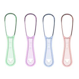1/2/3/4Pcs Tongue Scraper Reusable Tongue Cleaning Tool Food Grade Plastic Mouth Scraper Washable Oral Hygiene Care Appliances