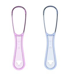 1/2/3/4Pcs Tongue Scraper Reusable Tongue Cleaning Tool Food Grade Plastic Mouth Scraper Washable Oral Hygiene Care Appliances