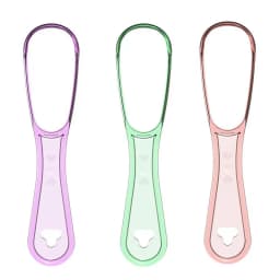 1/2/3/4Pcs Tongue Scraper Reusable Tongue Cleaning Tool Food Grade Plastic Mouth Scraper Washable Oral Hygiene Care Appliances