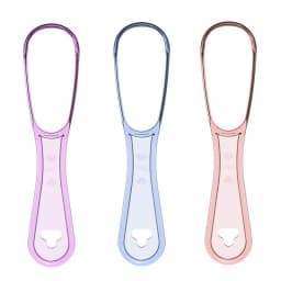 1/2/3/4Pcs Tongue Scraper Reusable Tongue Cleaning Tool Food Grade Plastic Mouth Scraper Washable Oral Hygiene Care Appliances