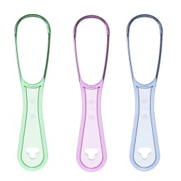 1/2/3/4Pcs Tongue Scraper Reusable Tongue Cleaning Tool Food Grade Plastic Mouth Scraper Washable Oral Hygiene Care Appliances