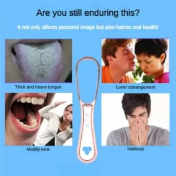 1/2/3/4Pcs Tongue Scraper Reusable Tongue Cleaning Tool Food Grade Plastic Mouth Scraper Washable Oral Hygiene Care Appliances