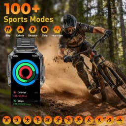 LIGE New Outdoor Military 1400 mAh Battery Smart Watch Men IP68 Waterproof LED Flashlight Health Monitor Call Sports Smartwatch