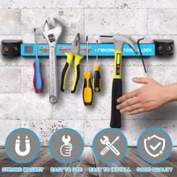 8/12/18 Inch Magnetic Tool Holder Strip for Storing Aarage Tools Kitchen Utensils Iron Products Storage Arrangement Organizer