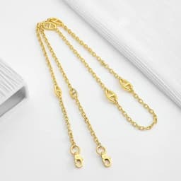 Pig Nose Chain Strap Bag Underarm Crossbody Satchel Conversion Chain Luxury Brand Handbag Parts Accessories