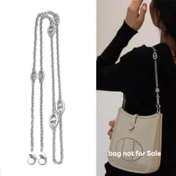 Pig Nose Chain Strap Bag Underarm Crossbody Satchel Conversion Chain Luxury Brand Handbag Parts Accessories