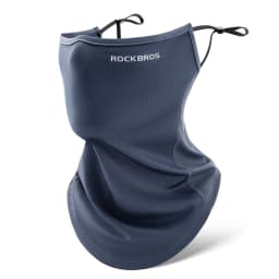 ROCKBROS Summer Ice Silk Cycling Face Mask Breathable Anti-UV Bike Face Neck Cover Bandana MTB Road Sports Hanging Ear Scarf