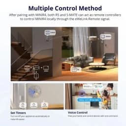 Sonoff Mini R4 Extreme Sonoff Minir4 Mini Sonoff R4 Two-Way Control Smart Home Works with Alexa Google Home Yandex Alice