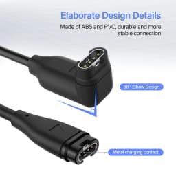 USB Type A/C Magnetic Charger Cable For Garmin Fenix 5 5S 5X Plus 6 6S 6X Pro 7 7S 7X Forerunner 45 55 165 255 945 965 245 Music