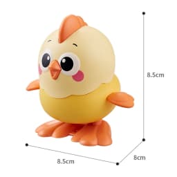 Cute Wind Up Chick Toy No Battery Needed Baby Crawling Educational Clockwork Safe Sensory Toy for Infant Toddler Kids Gift