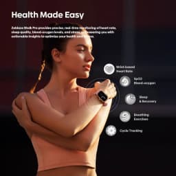 New Zeblaze Btalk Pro Voice Calling Smart Watch 1.91''HD Display Screen Advanced Health Tracking Multiple Sports Mode Smartwatch