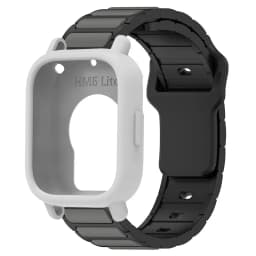 Silicone Case+Strap For Redmi Watch 5 Active Hollow Out Protective Silicone Cover For Redmi Watch 5 Lite Wristband Bracelet