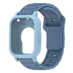 Silicone Case+Strap For Redmi Watch 5 Active Hollow Out Protective Silicone Cover For Redmi Watch 5 Lite Wristband Bracelet
