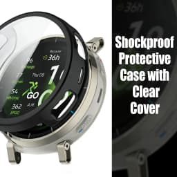 Screen Protector Case for Amazfit Active 3 Premium, Soft TPU Plated Bumper All-Around Watch Protective Shell