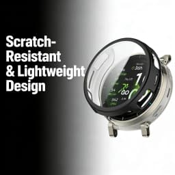 Screen Protector Case for Amazfit Active 3 Premium, Soft TPU Plated Bumper All-Around Watch Protective Shell