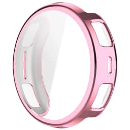 Screen Protector Case for Amazfit Active 3 Premium, Soft TPU Plated Bumper All-Around Watch Protective Shell