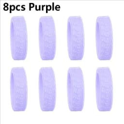 8pcs Silicone Reduce Noise Trolley Box Casters Cover Suitcase Wheels Protection Travel Luggage Caster Shoes