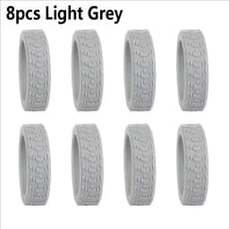 8pcs Silicone Reduce Noise Trolley Box Casters Cover Suitcase Wheels Protection Travel Luggage Caster Shoes