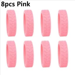 8pcs Silicone Reduce Noise Trolley Box Casters Cover Suitcase Wheels Protection Travel Luggage Caster Shoes