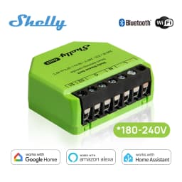 Shelly Dimmer Gen3 Smart Dimmer Light Iot Switch Module Can Be Used With Without Neutral Wire APP Control For Alexa Google Home