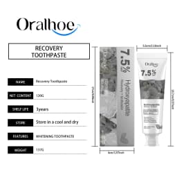 Purple Teeth Whitning Strips Oral Hygiene Mint Fresh Breath Brighten Tooth Bleaching Lasting Oral Care Tooth Brightening Patches