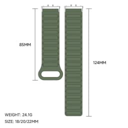 Magnetic Strap for Samsung Galaxy Fit 3 Sport Silicone Watch Band for Samsung Galaxy Fit3 Accessories Correa Men Women Bracelet