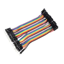 40P Dupont Cable 1007-26AWG-20CM Male To Female Connection Linesfor Arduino Mega2560 Nano ESP32