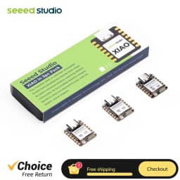 Seeed Studio XIAO ESP32-C6 (3PCS) MCU Board 2.4GHz Wi-Fi 6 Radio Connectivity BLE 5.0 Thread Zigbee Smart Home Application
