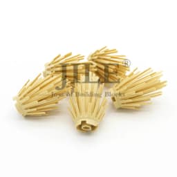 10pcs Moc Plant Prickly Bush 2x2x4 Building Blocks 6064 Garden Grass DIY Bricks Compatible with City Street View Scene Toys