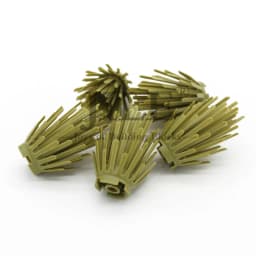 10pcs Moc Plant Prickly Bush 2x2x4 Building Blocks 6064 Garden Grass DIY Bricks Compatible with City Street View Scene Toys