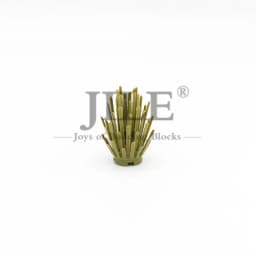 10pcs Moc Plant Prickly Bush 2x2x4 Building Blocks 6064 Garden Grass DIY Bricks Compatible with City Street View Scene Toys