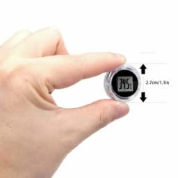 1 Pcs Waterproof Stick-On Mini Motorcycle Digital Thermometer Celsius Mount Motorbike Digital Thermometer Motorcycle Accessories