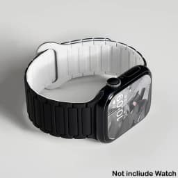 Silicone Strap for Apple Watch 46mm 42mm 49 45mm 41mm 44 40mm Magnetic Band for IWatch Ultra 4/3/2 Series 12 11 10 9 8 7 6 SE 5