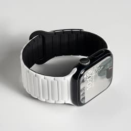 Silicone Strap for Apple Watch 46mm 42mm 49 45mm 41mm 44 40mm Magnetic Band for IWatch Ultra 4/3/2 Series 12 11 10 9 8 7 6 SE 5