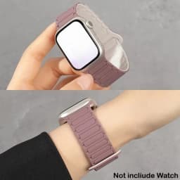 Silicone Strap for Apple Watch 46mm 42mm 49 45mm 41mm 44 40mm Magnetic Band for IWatch Ultra 4/3/2 Series 12 11 10 9 8 7 6 SE 5