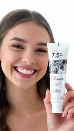 1/2/3Pcs Fluoride-Free Hydroxyapatite Toothpaste Nano-HAP Whitening Gentle Mint Breath Refreshing Stain Removal Oral Care