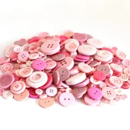 50g Mix Size Mix Color Plastic Buttons Lot for Sewing Scrapbooking and DIY Handmade Craft with Different Color and Style
