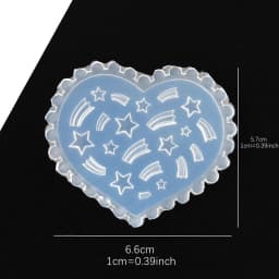 SNASAN Tiny Beads Flower Bear Leaf Shell Dolphin Beauty Nail Art Resin Silicone Mould DIY Tool UV Epoxy Resin Box Silicone Mold